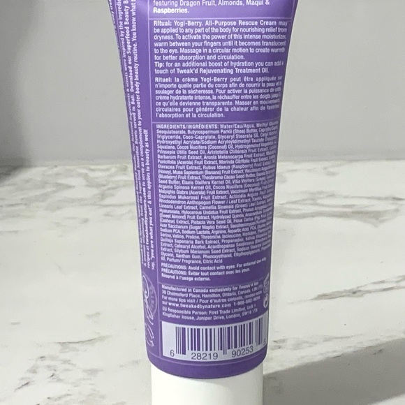 Gift Set TWEAK’D By Nature YOGI-Berry All Purpose Rescue Cream - - Picture 3 of 5